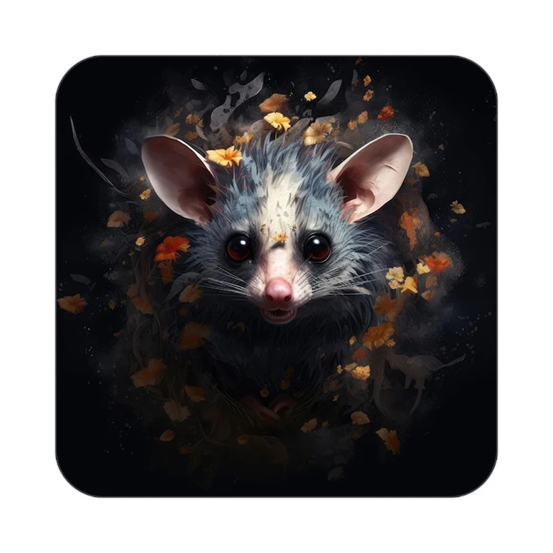 زیر لیوانی کاکتی طرح گل مدل mp18510