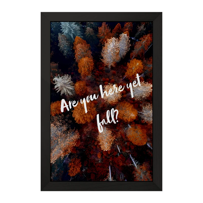 تابلو خندالو مدل پاییز کد F5247