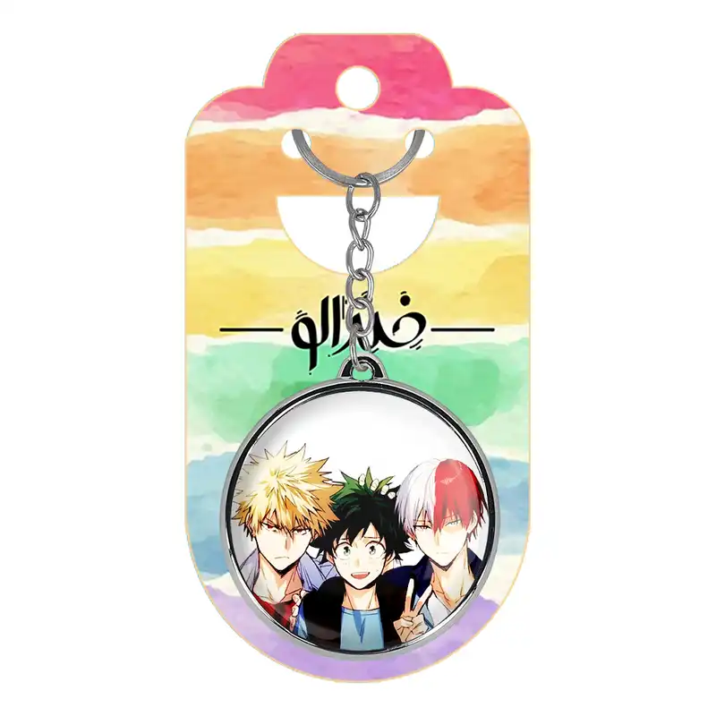 جاکلیدی خندالو طرح شوتو تودوروکی آکادمی قهرمان من مدل دوطرفه کد 1008310084