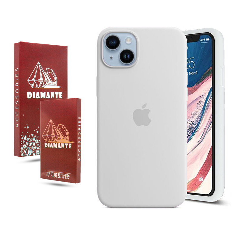 کاور دیامانته مدل ساده مناسب برای گوشی موبایل اپل iPhone 13