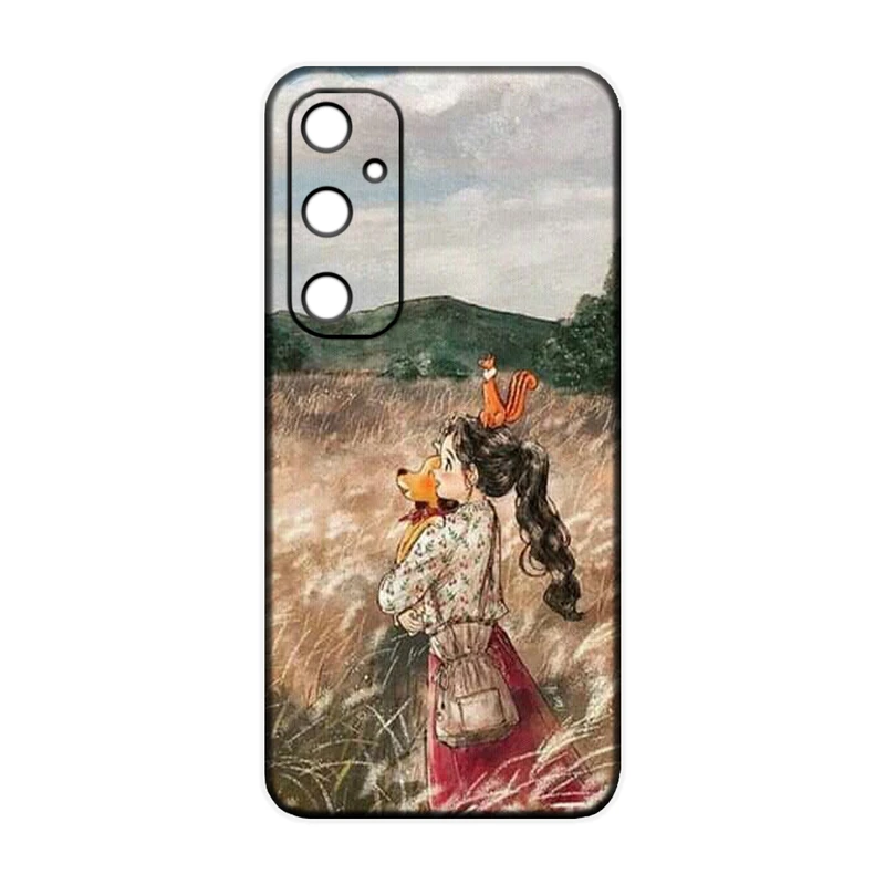 کاور طرح دخترانه  کد 228 مناسب برای گوشی موبایل سامسونگ Galaxy A54