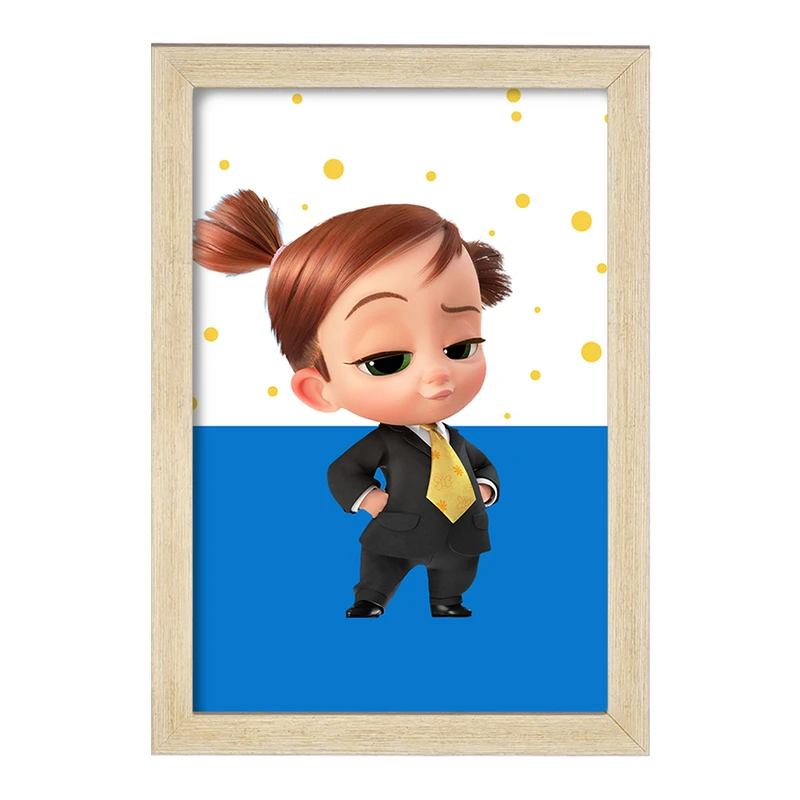 تابلو خندالو مدل بچه رئیس Boss Baby  کد 12530