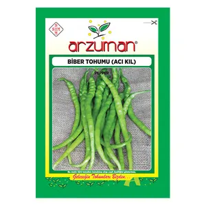 بذر فلفل قلمی تند آرزومان کد 11596