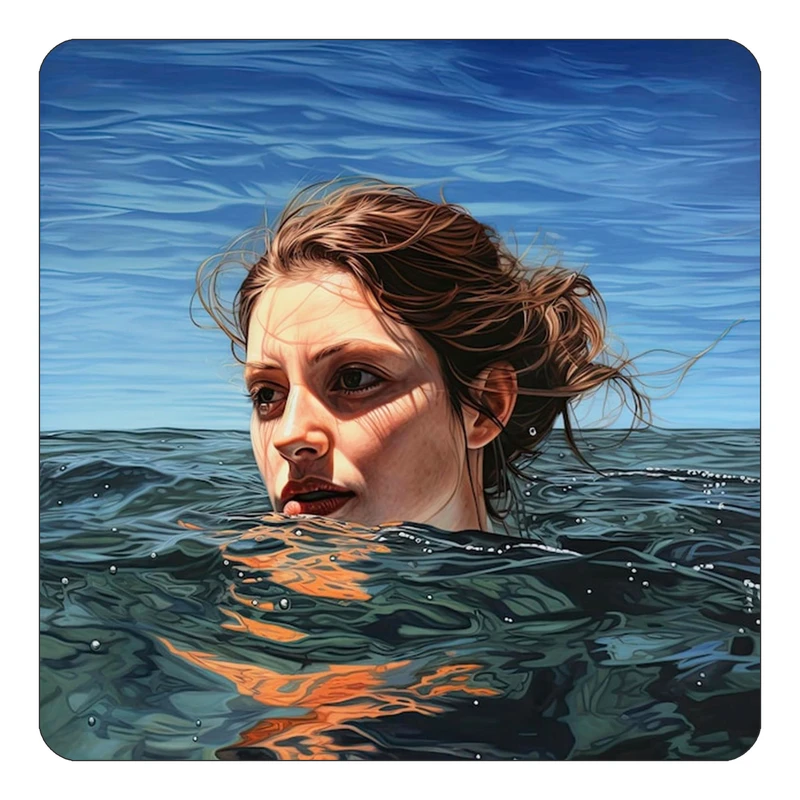 مگنت کاکتی طرح نقاشی رنگ روغن مدل mp73809