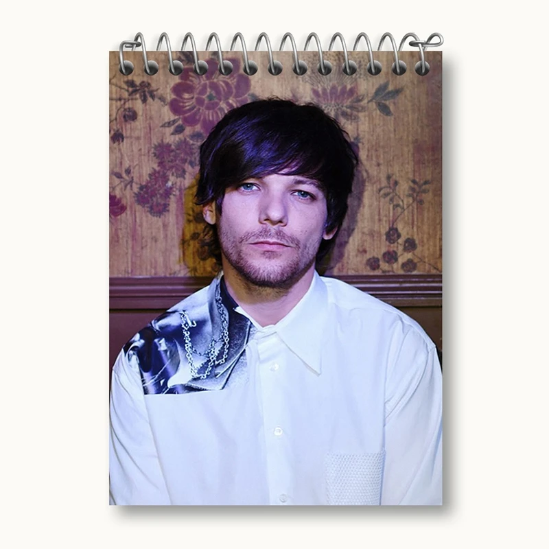 دفتر یادداشت 50 برگ خندالو مدل لویی تاملینسون گروه موسیقی وان دایرکشن One Direction کد 18922