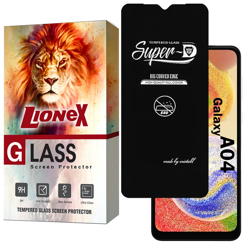 محافظ صفحه نمایش لایونکس مدل SUPERDNL مناسب برای گوشی موبایل سامسونگ Galaxy A04