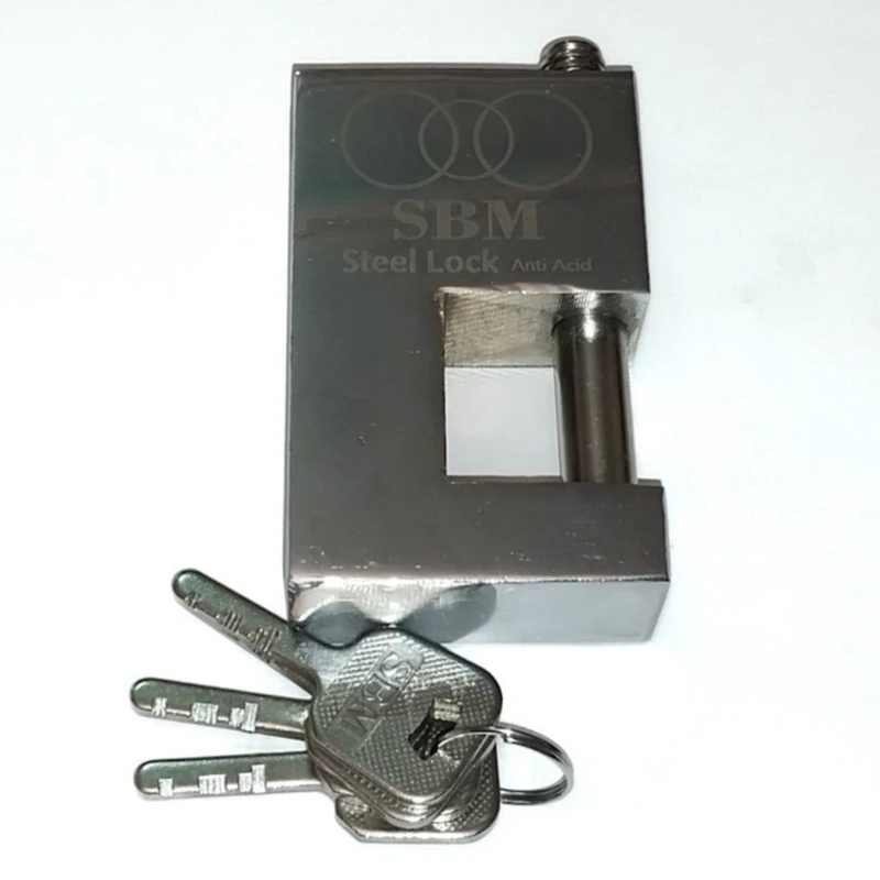 قفل اس بی ام مدل کتابی سایز ۹۰ میلی متر 