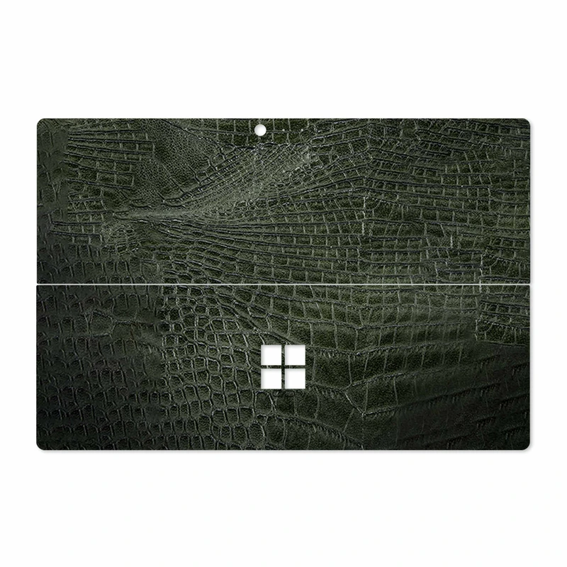 برچسب پوششی ماهوت مدل Green-Crocodile-Leather مناسب برای تبلت مایکروسافت Surface Pro 4 2015