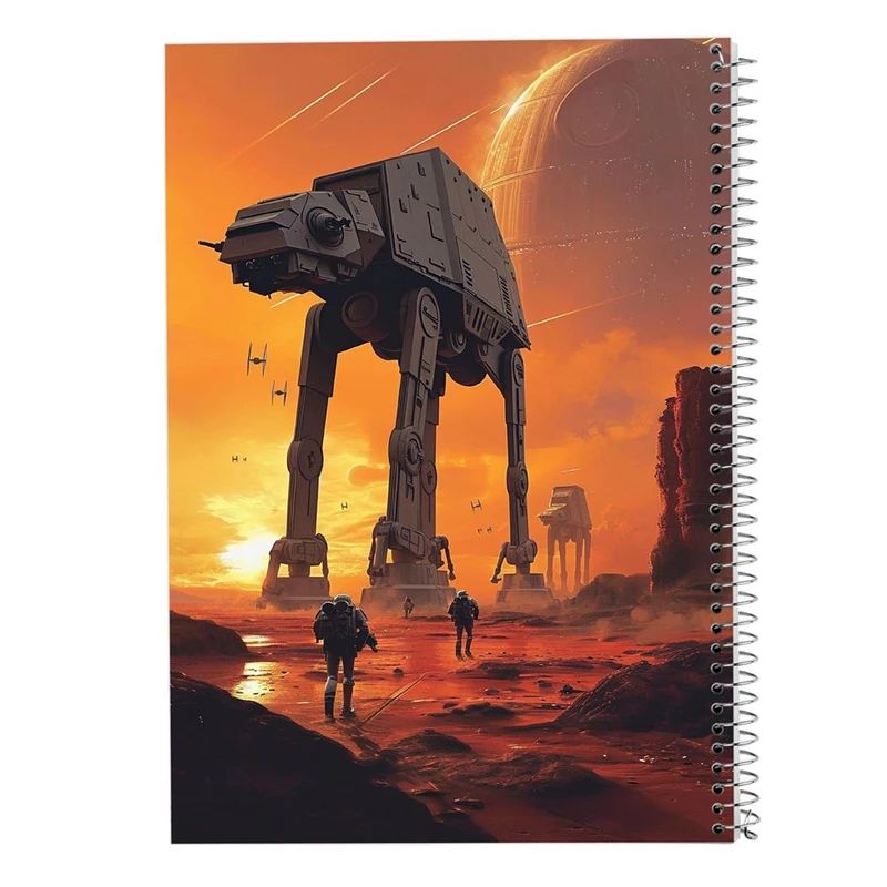 دفتر لیست خرید 50 برگ مدوپد مدل جنگ ستارگان (starwars) کد DF14994