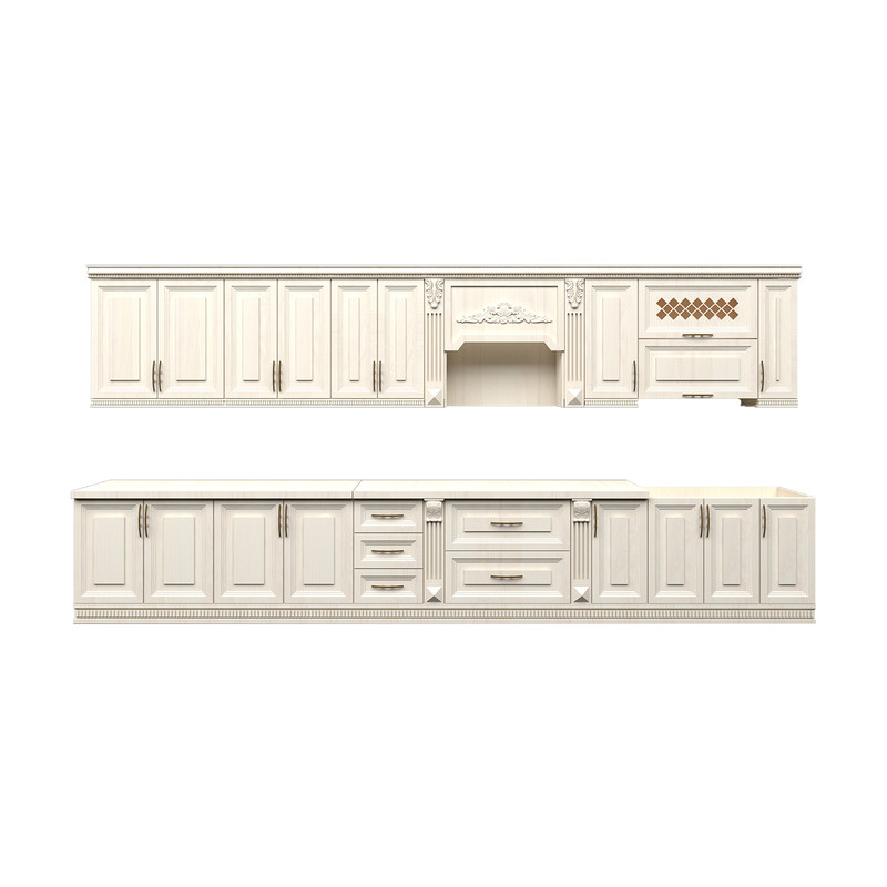 کابینت طرح طنابی مدل Membrane 525 cm مجموعه سیزده عددی