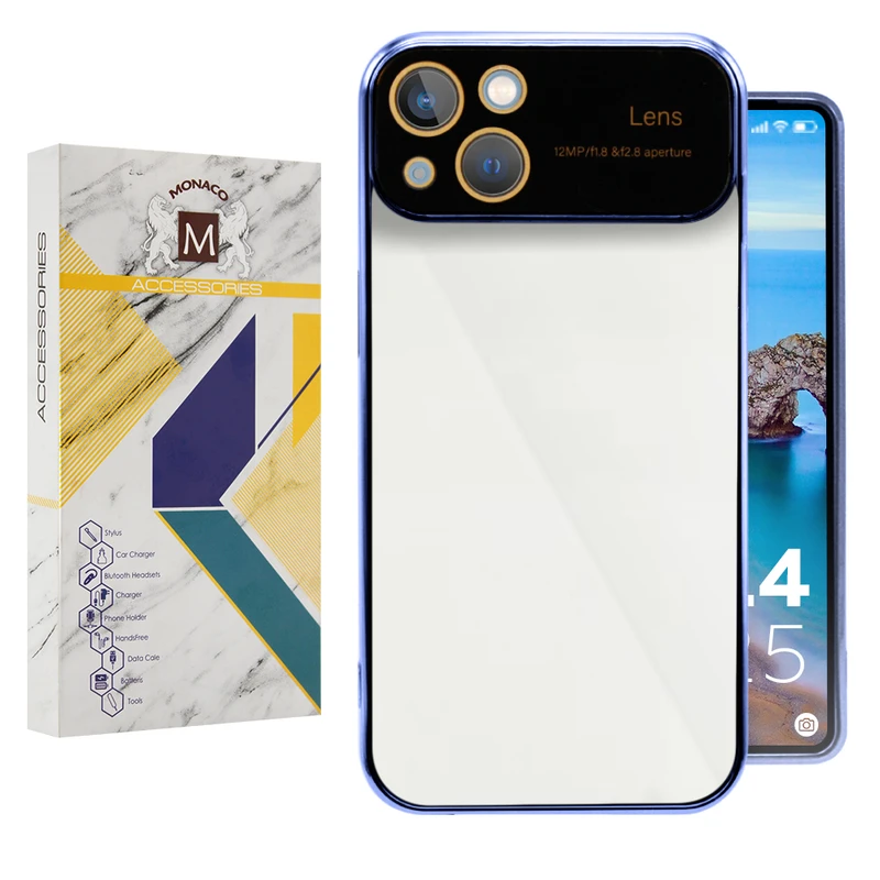 کاور موناکو مدل الکترولنز مناسب برای گوشی موبایل اپل iPhone 13