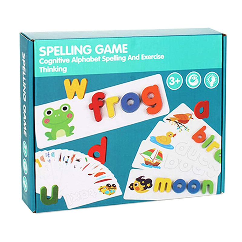 پازل آموزشی طرح الفبای انگلیسی مدل Spelling Game