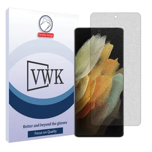 VWK Tough model matte screen protector suitable for Samsung Galaxy S21 Ultra 5G mobile phone