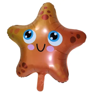 بادکنک فویلی طرح ستاره دریایی