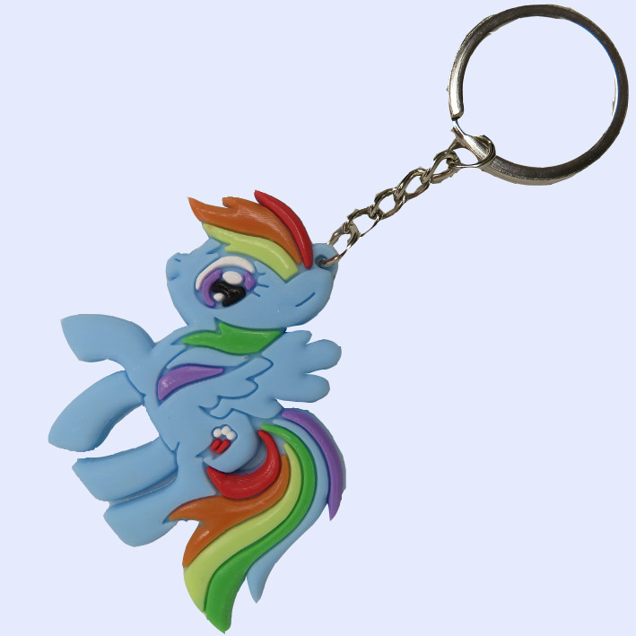 جاکلیدی دخترانه مدل پونی اسب تک شاخ کد 01