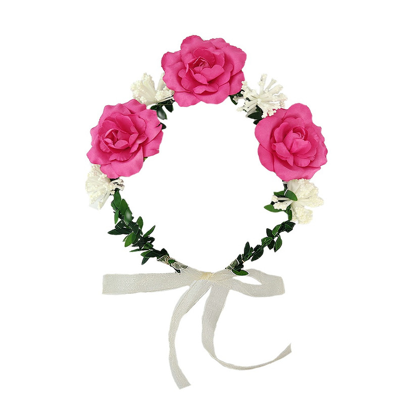 تاج مو دخترانه مدل رز کد H123