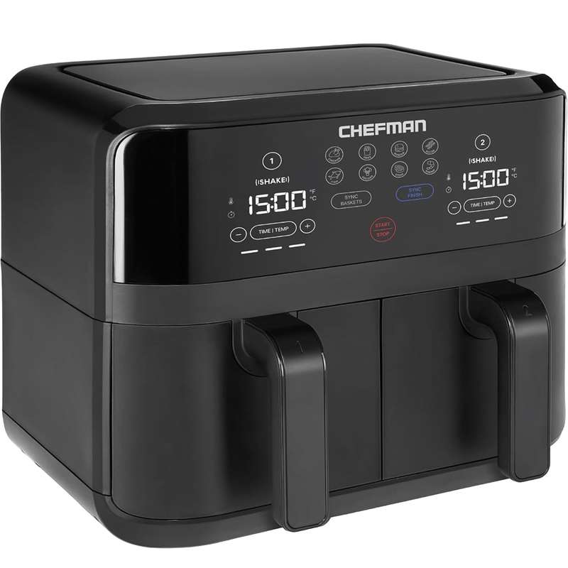 هواپز چفمن مدل TurboFry Touch Dual Air Fryer هواپز چفمن مدل TurboFry Touch Dual Air Fryer