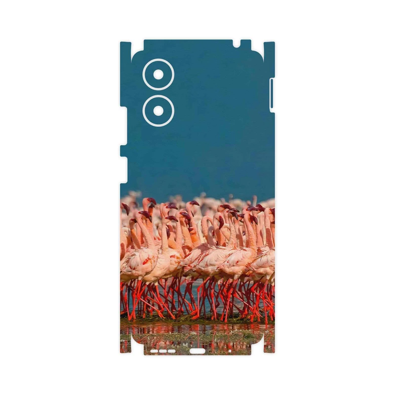 برچسب پوششی ماهوت مدل Flamingo-FullSkin مناسب برای گوشی موبایل موتورولا Moto G04