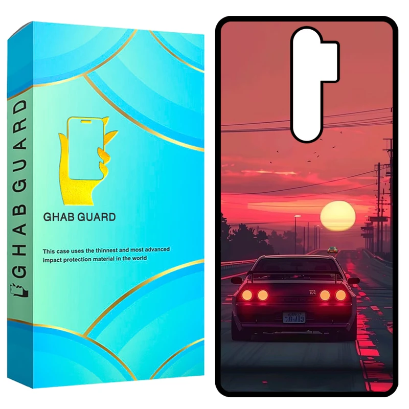 کاور قاب گارد طرح ماشین مدل GCHPN8P مناسب برای گوشی موبایل شیائومی Redmi Note 8 Pro