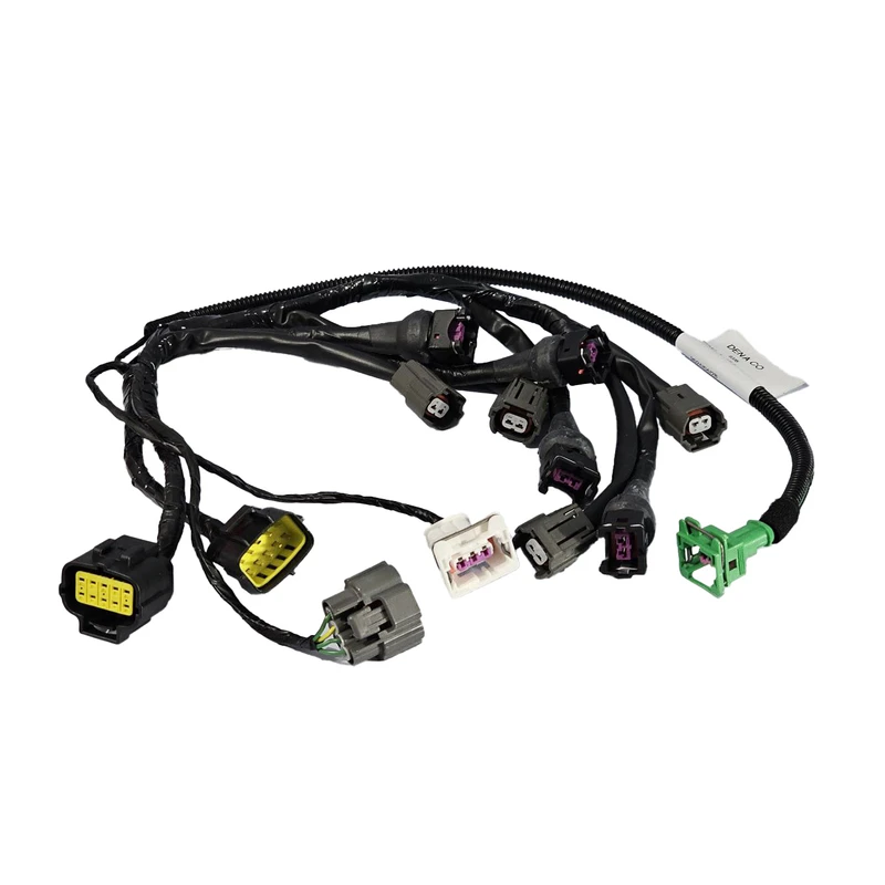 دسته سیم سوزن انژکتور منیفولد دناکو مدل دوگانه سوز کد M13GS67080 مناسب برای تیبا