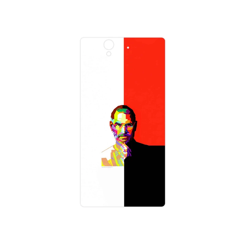 برچسب پوششی ماهوت مدل Collage of Steve Jobs 1 مناسب برای گوشی موبایل سونی Xperia Z