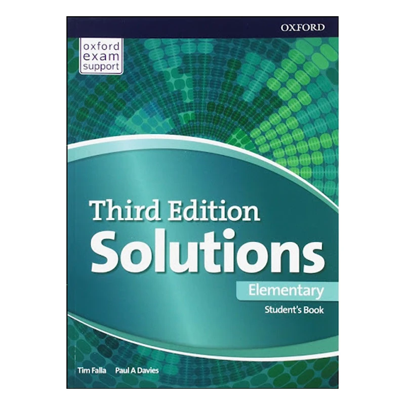 کتاب Solutions Elementary 3rd Edition اثر Paul A.Davies and Tim Falla انتشارات آکسفورد