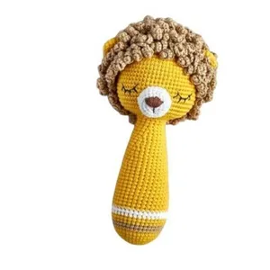 عروسک بافتنی مدل شیر