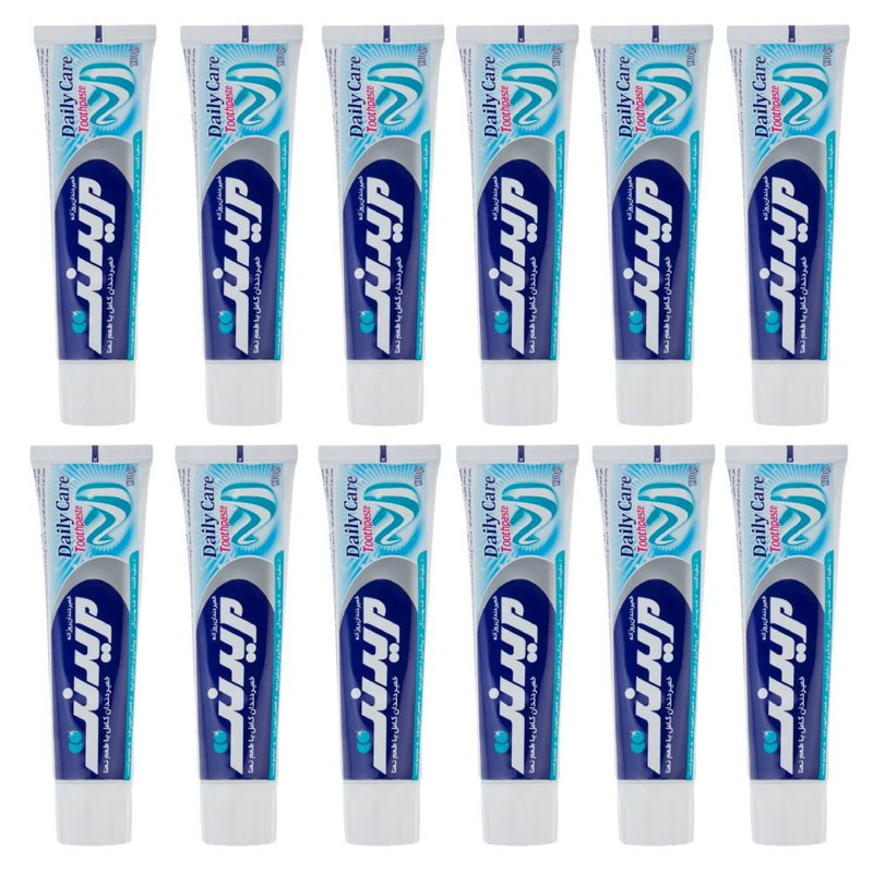 خمیر دندان مریدنت سری Daily Care مدل Mint وزن 130 گرم بسته 12 عددی