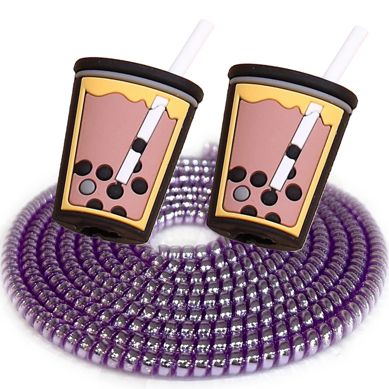 محافظ کابل شارژ و هندزفری رینیکا مدل Cofee Cup KK 03 مجموعه 3 عددی