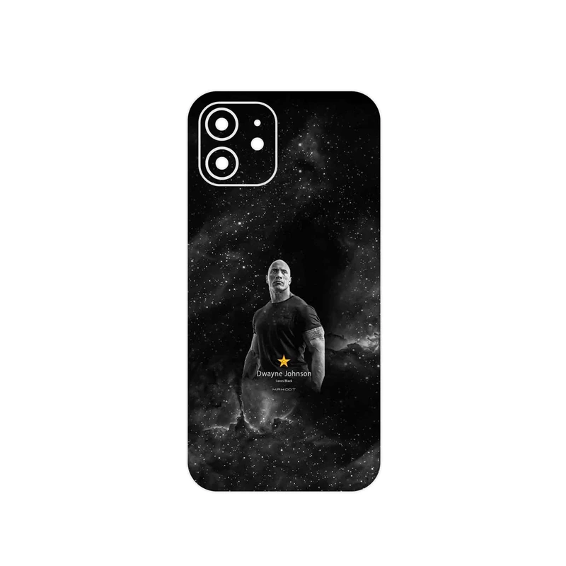 برچسب پوششی ماهوت مدل Dwayne Johnson مناسب برای گوشی موبایل اپل iPhone 12