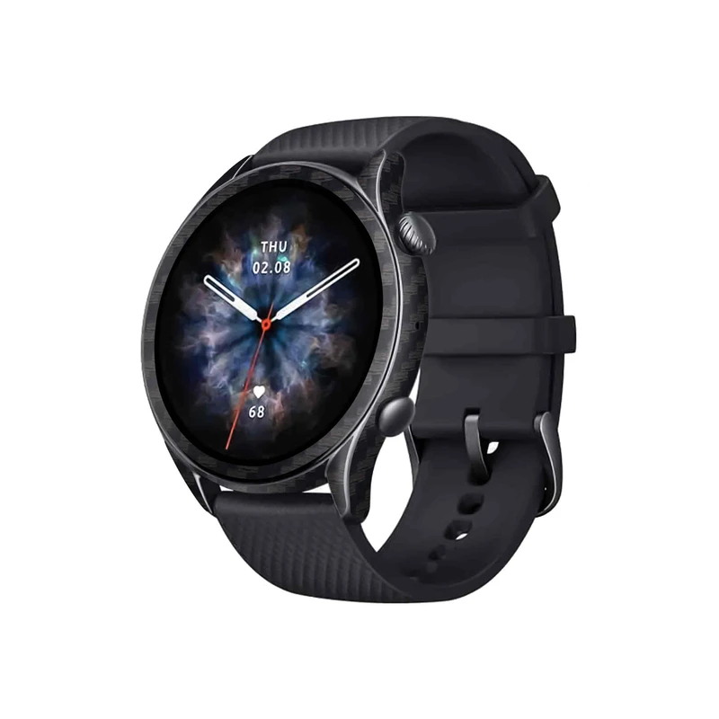 برچسب ماهوت طرح Carbon-Fiber مناسب برای ساعت هوشمند شیائومی Amazfit GTR 3 Pro