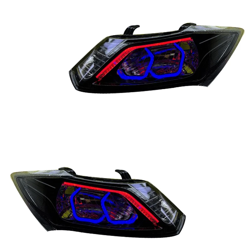 چراغ جلو خودرو گروه پژوهش صنعت مدرن مدل 3D-Wild-RB مناسب برای ساینا، کوئیک بسته دو عددی