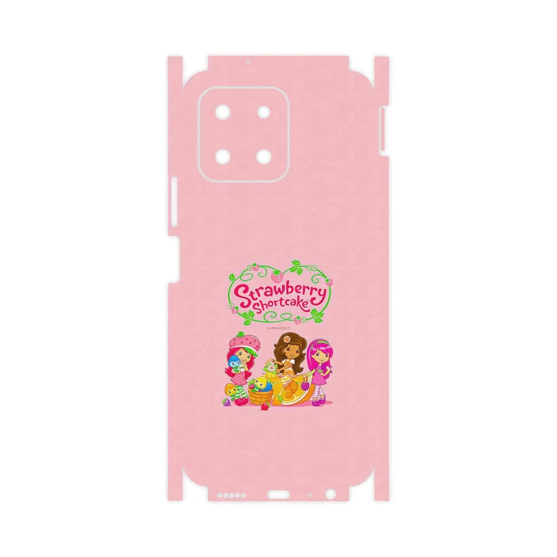 برچسب پوششی ماهوت مدل Strawberry Shortcake-FullSkin مناسب برای گوشی موبایل آنر X6