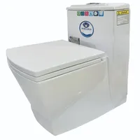 توالت فرنگی دو زمانه مروارید مدل مگا 69