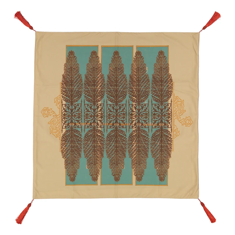 رومیزی مدل کلاسیک مدرن سایز 75x75 سانتی‌متر