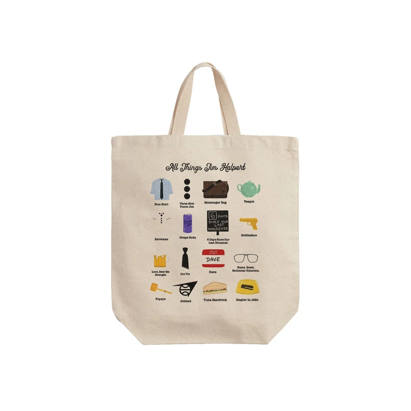 ساک خرید ترمه طراحان ایده مدل سریال آفیس کد cfp2697 - S