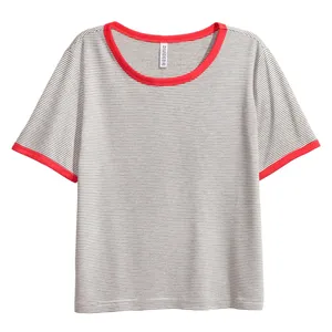 تی شرت آستین کوتاه زنانه اچ اند ام مدل 0379780015