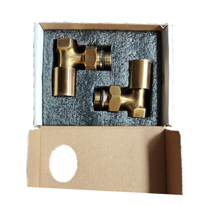 شیر رفت و برگشت رادیاتور مدل پرستیژ گرد کد 01 مجموعه دو عددی