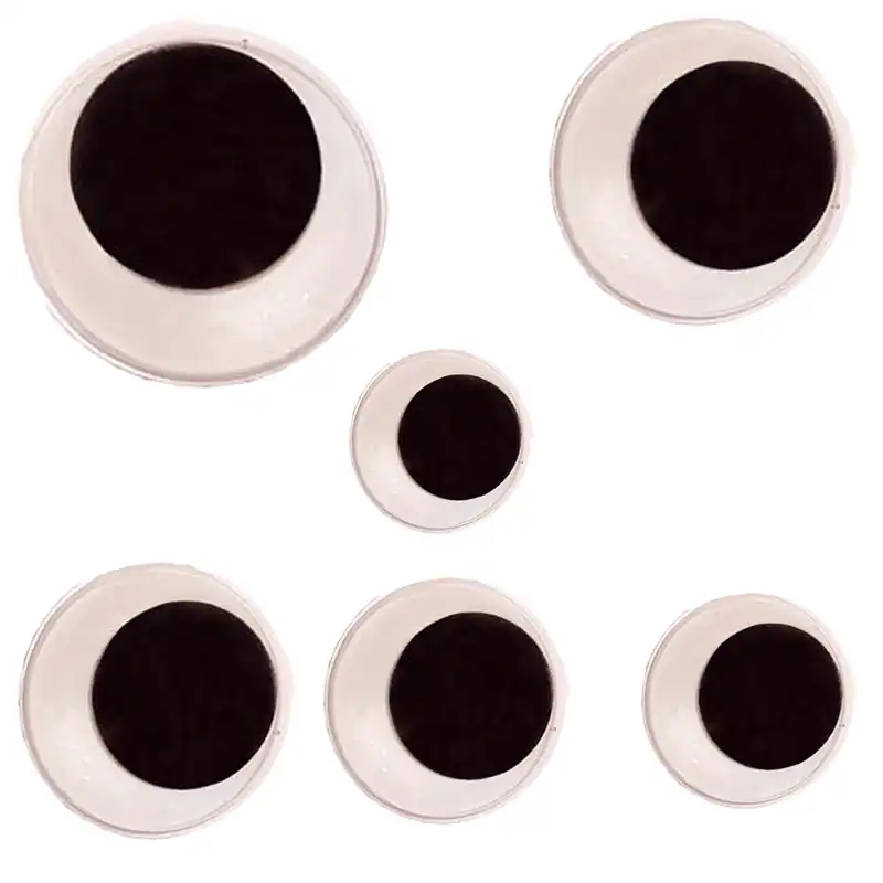 چشم عروسک طرح گرد کد MEL-CIRCOL مجموعه 50 عددی