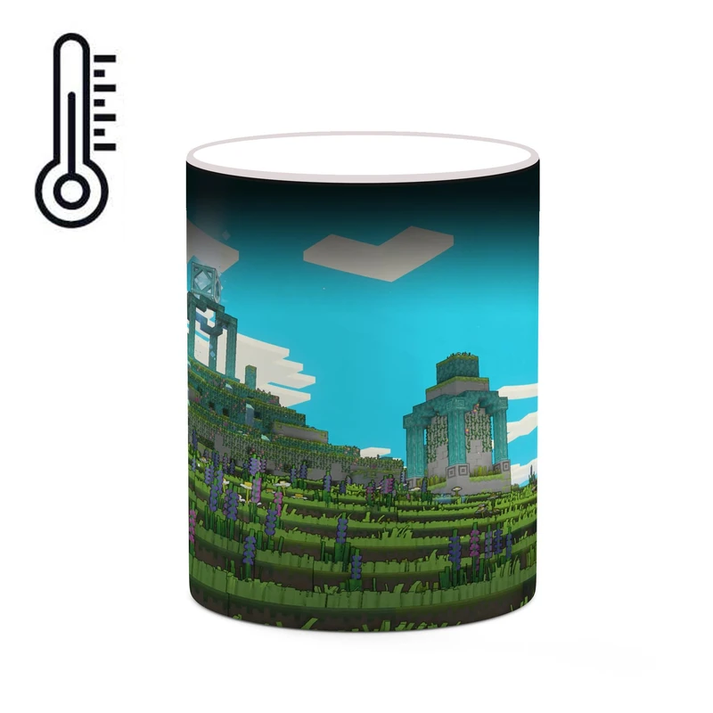 ماگ حرارتی کاکتی طرح ماینکرافت minecraft مدل mgh41220