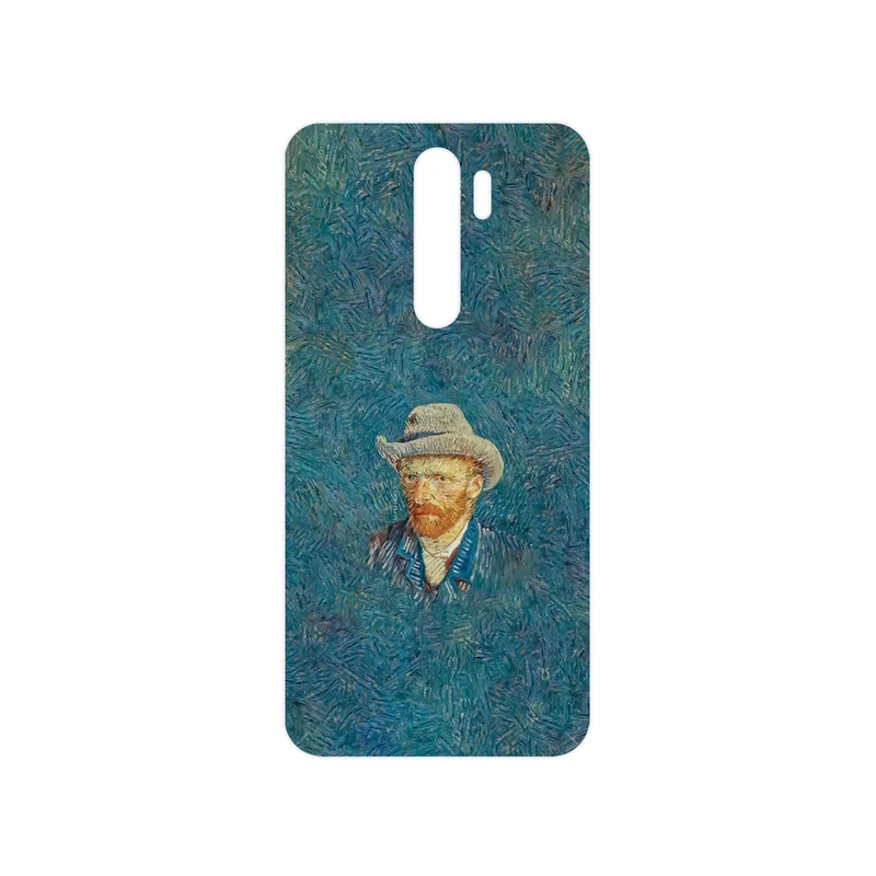 برچسب پوششی ماهوت مدل Self portrait with a gray felt hat مناسب برای گوشی موبایل شیائومی Redmi Note 8 Pro