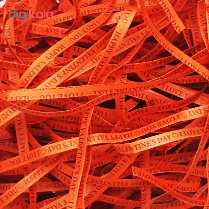 پوشال تزیینی طرح I LOVE YOU مدل 491