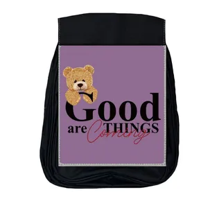 کوله پشتی مدل تدی نوشته    