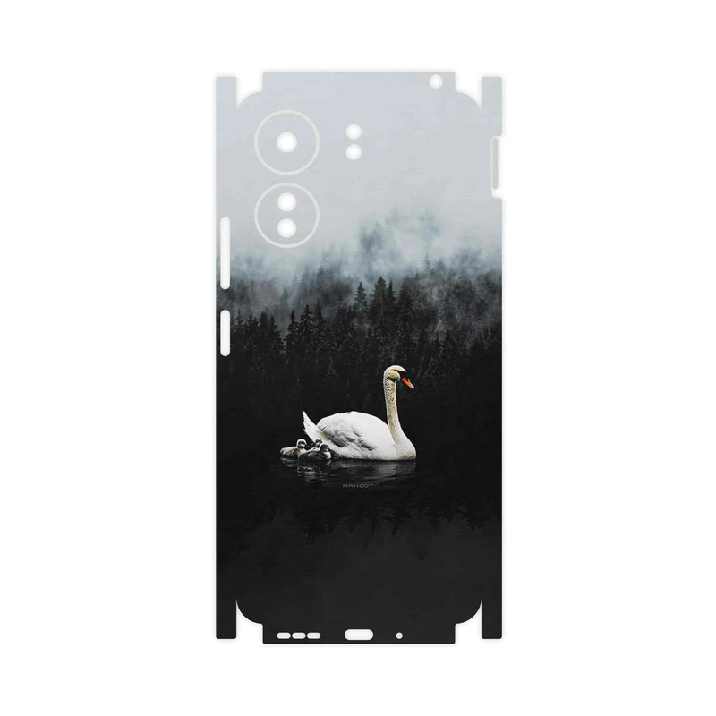 برچسب پوششی ماهوت مدل Swan_Lake-FullSkin مناسب برای گوشی موبایل شیائومی Poco C65