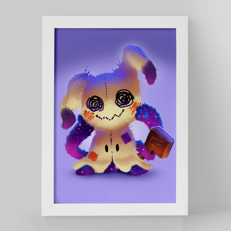 تابلو
کودک خندالو مدل میمیکیو انیمه پوکمون کد 17307