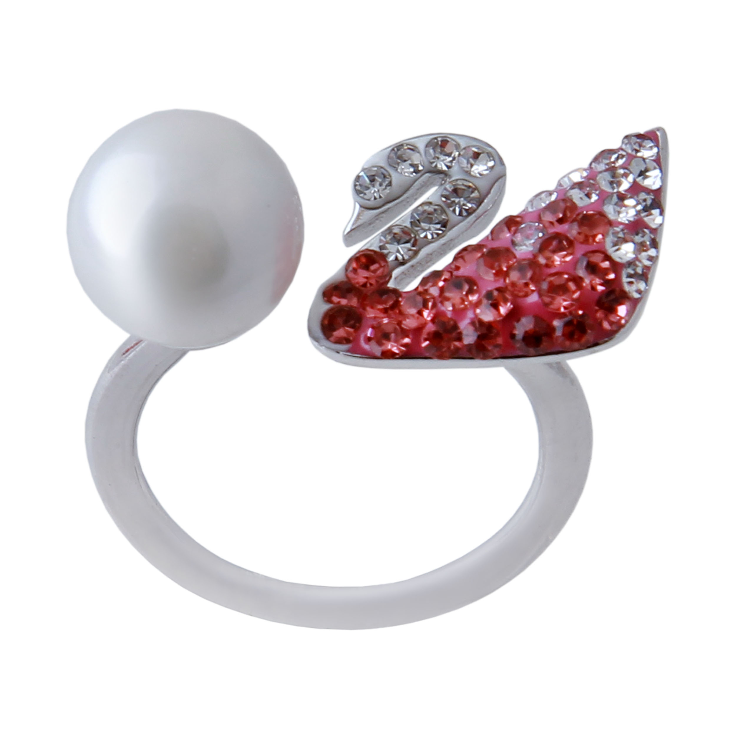  انگشتر نقره زنانه بازرگانی میلادی کد AWR-408