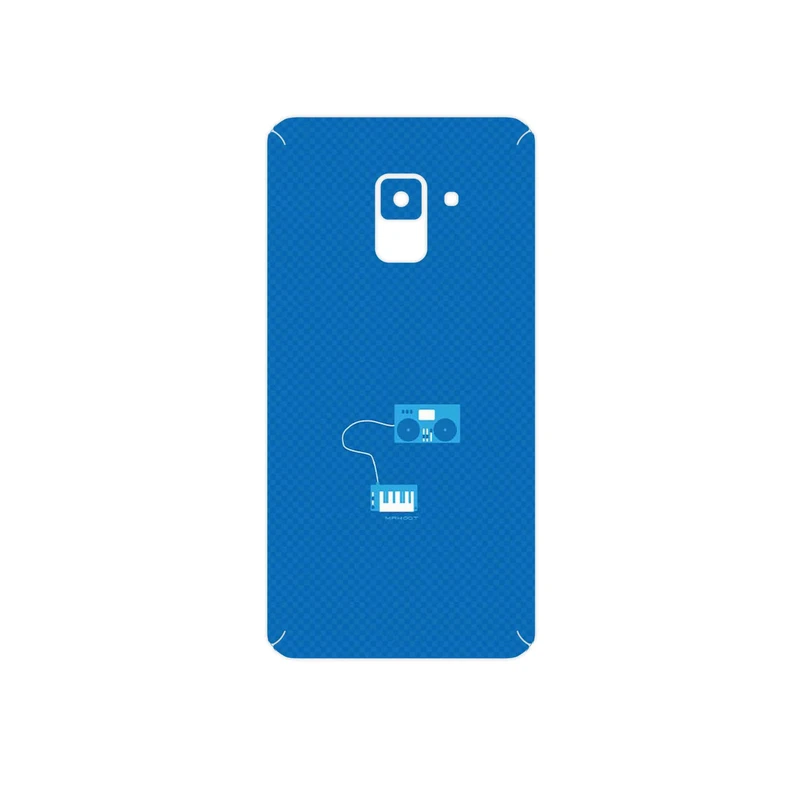برچسب پوششی ماهوت مدل Minimal DJ Icon مناسب برای گوشی موبایل سامسونگ Galaxy A8 2018