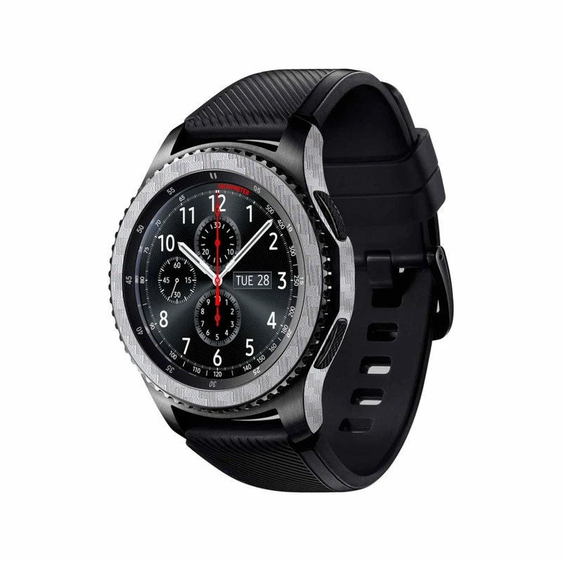 برچسب ماهوت طرح Steel-Fiber مناسب برای ساعت هوشمند سامسونگ Galaxy Gear S3 Frontier