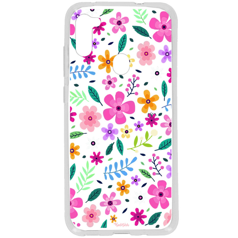 کاور طرح گل مناسب برای گوشی موبایل سامسونگ Galaxy A11
