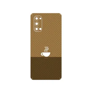 MAHOOT Minimal Cup of Coffee Icon Cover Sticker for Oppo Reno4 Pro 5G
